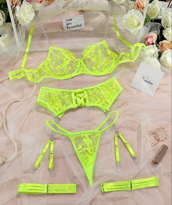 Conjunto lingerie sexy  e ALTO LUXO