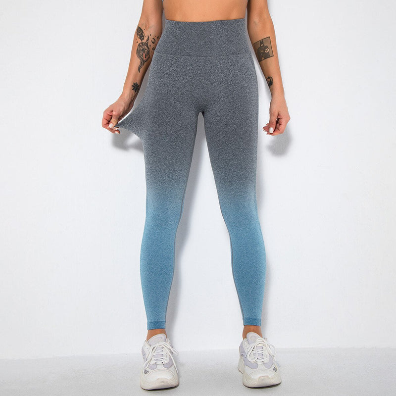 Calça Legging Levanta Bumbum Cós Alto Ombre Pants