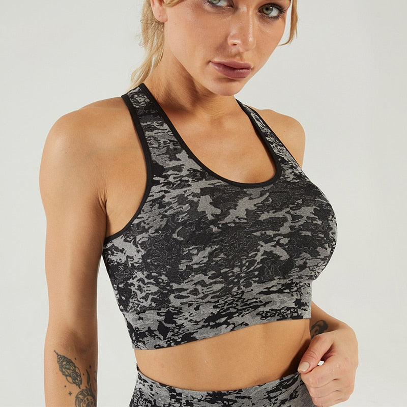 Top Esportivo Camouflage