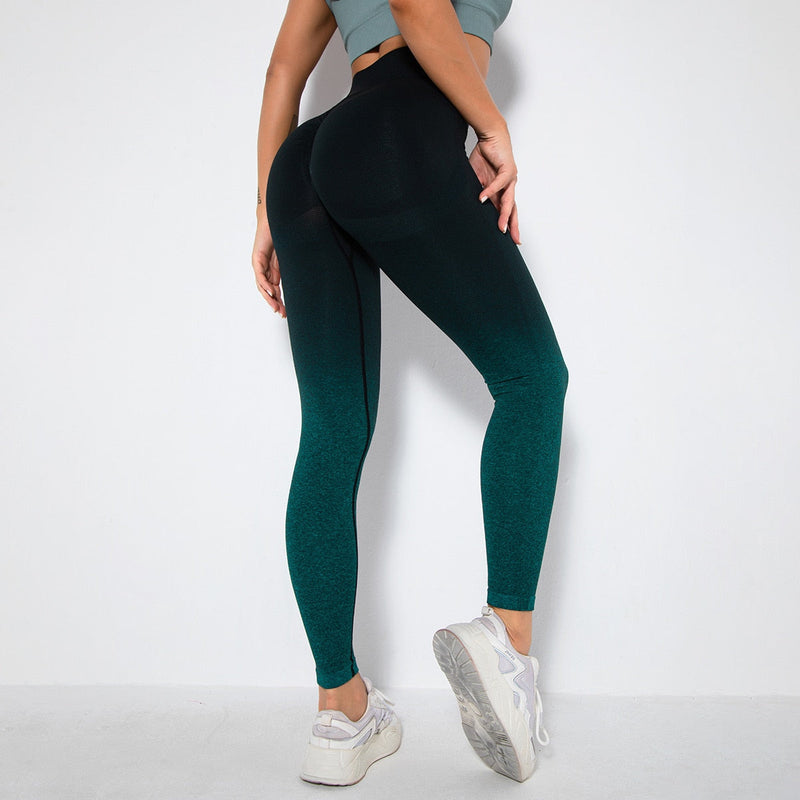 Calça Legging Levanta Bumbum Cós Alto Ombre Pants